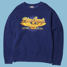 Vintage Fruit of the Loom Blue Angels U.S. Navy Sweater - M