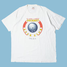 Vintage Fruit of the Loom Clark Lanes Bowling T-Shirt - XL