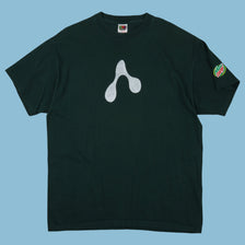 Vintage Y2K Fruit Of The Loom Mountain Dew T-Shirt - XL