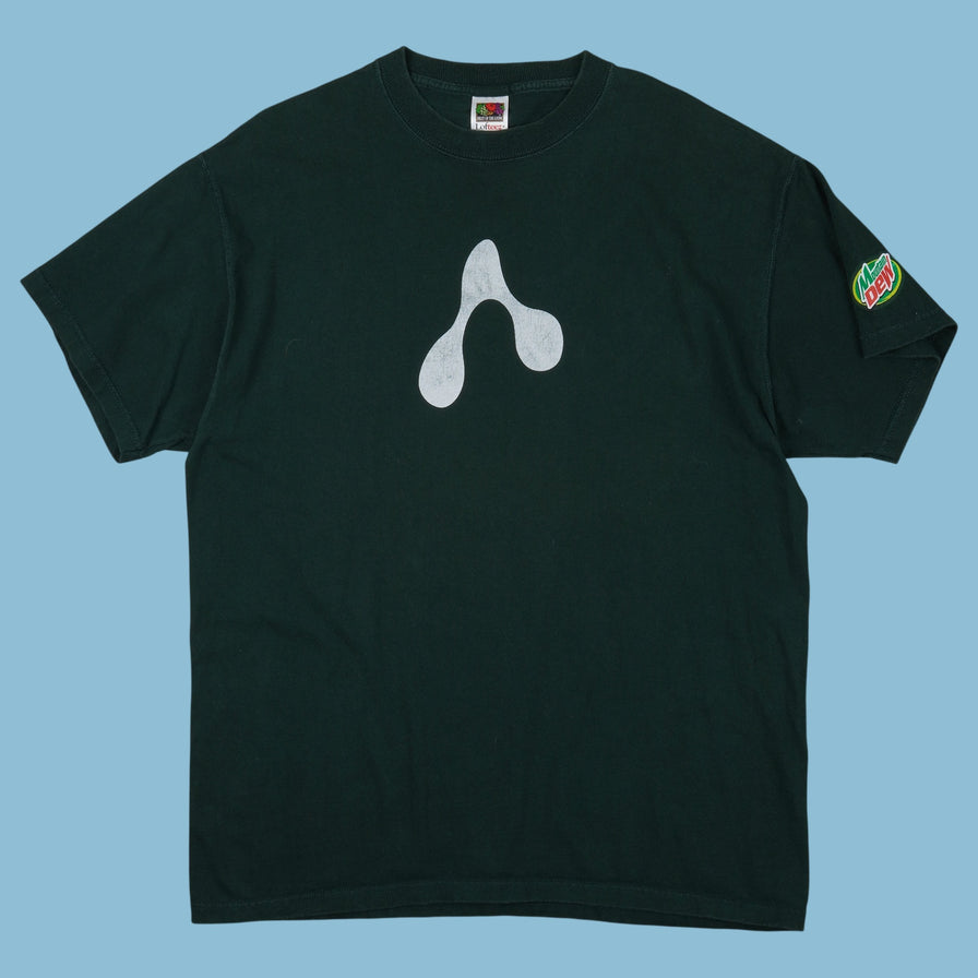 Vintage Y2K  Fruit Of The Loom Mountain Dew T-Shirt - XL