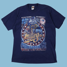 Vintage New York Yankees 1999 World Series Champions T-Shirt - XL