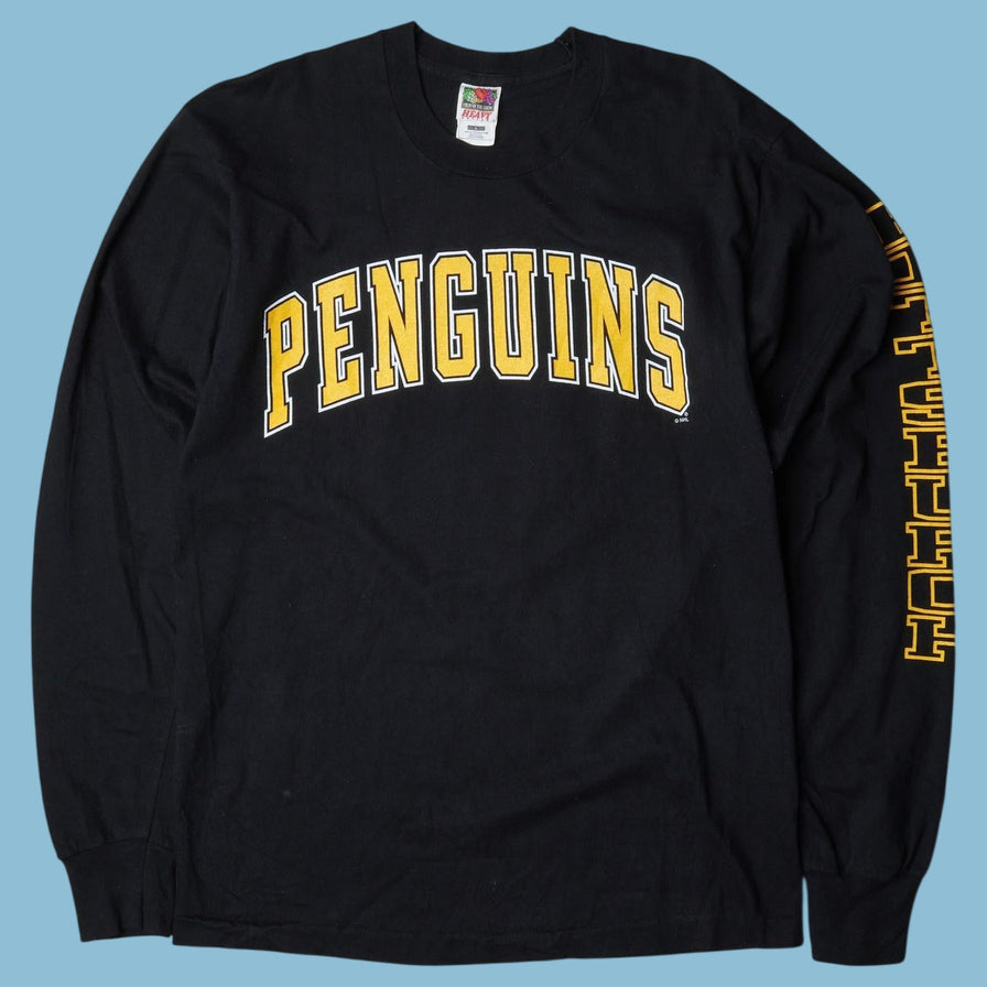 Vintage Fruit of the Loom Penguins Pittsburgh Longsleeve - L