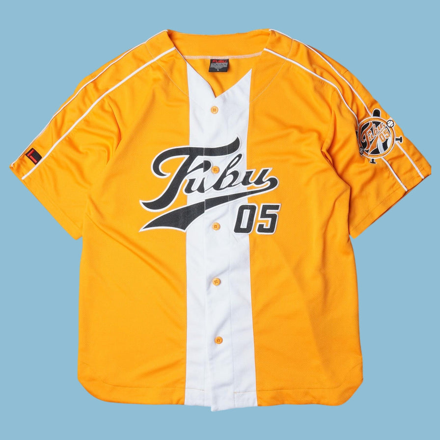 Vintage FUBU 05 Baseball Jersey - L