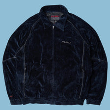 Vintage FUBU 90s Velour Jacke - L
