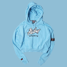Vintage FUBU Sports Cropped Hoodie - M