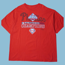 Vintage Genuine Merchandise 2000s Phillies World Series Champions T-Shirt - XL