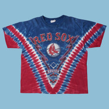 Vintage Genuine Merchandise Red Sox Tie-Dye T-Shirt - M