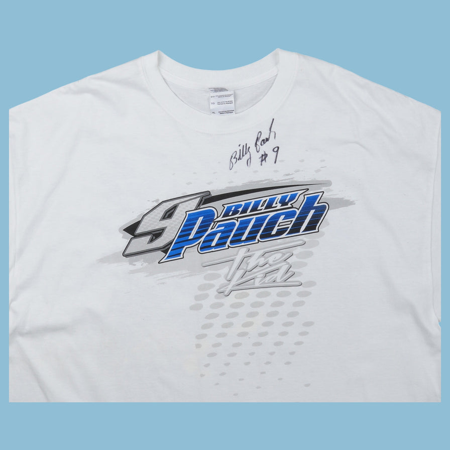 Vintage Gildan Billy Pauch #9 Signiert Nascar T-Shirt - XL