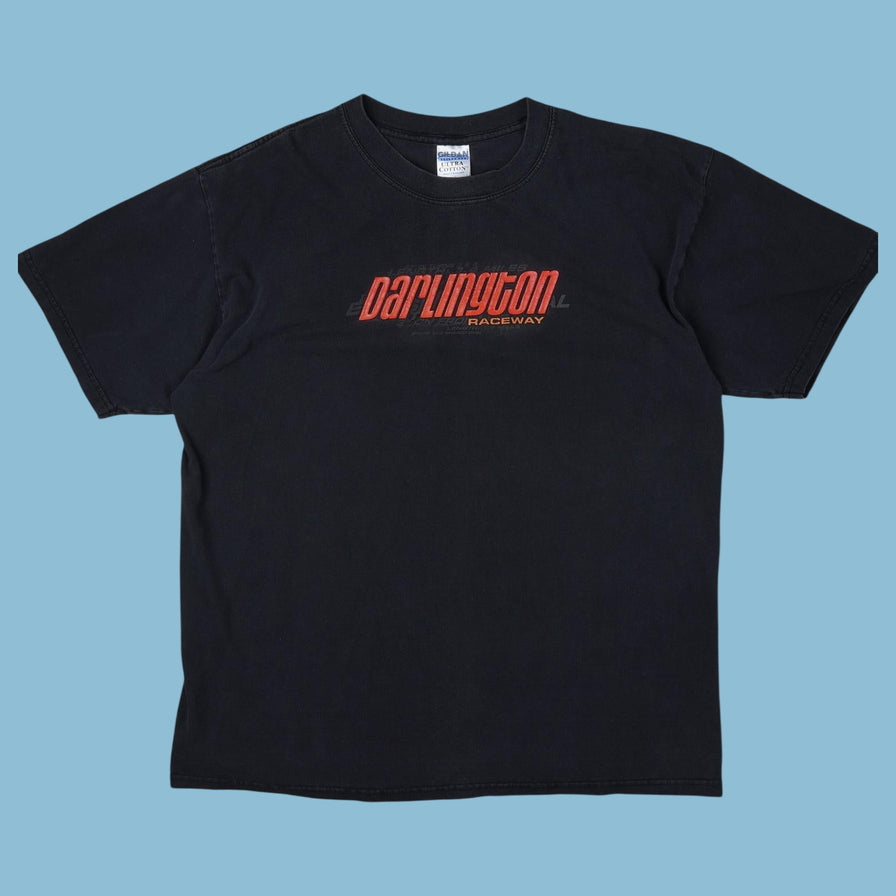 T-shirt Vintage Gildan Darlington Raceway Nascar - L