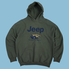 Vintage Gildan JEEP Hoodie - M - NFF Vintage