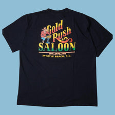 Vintage Gold Rush Saloon Myrtle Beach T-Shirt - XL