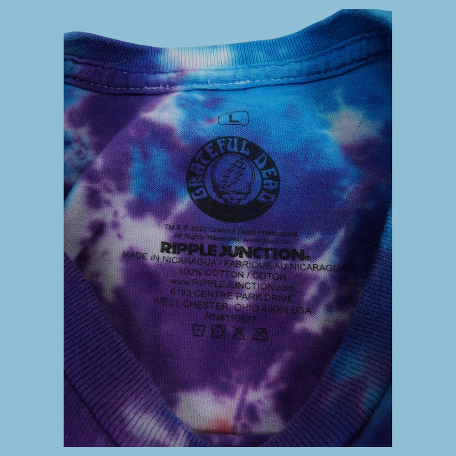 Vintage Greatful Dead Batik T-Shirt - L - NFF Vintage