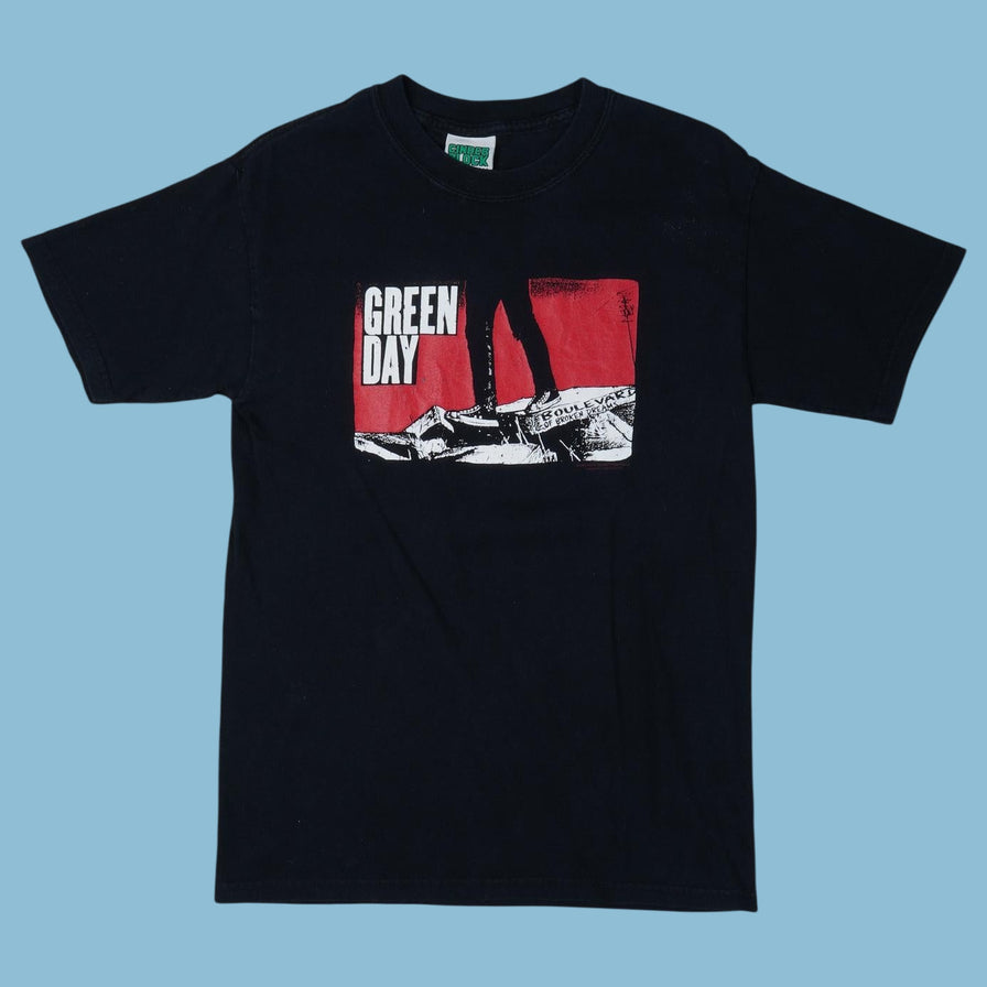Vintage Green Day 2000s Boulevard of Broken Dreams T-Shirt - S