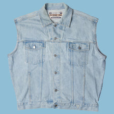 Vintage Guess 90s Jeansweste - XL