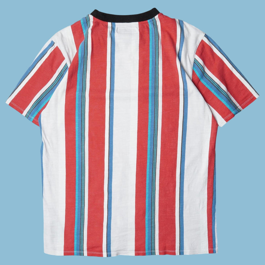 Vintage Guess 90s Striped T-Shirt - M