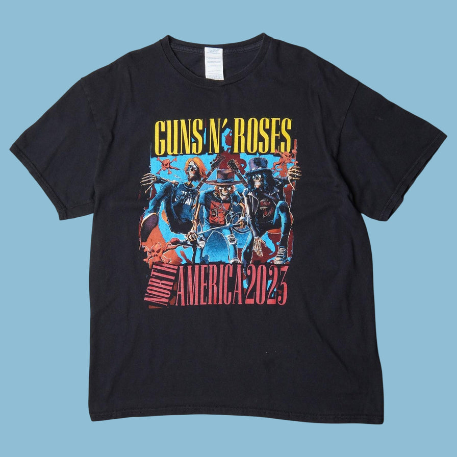 Guns N' Roses 2023 North America Tour T-Shirt - L