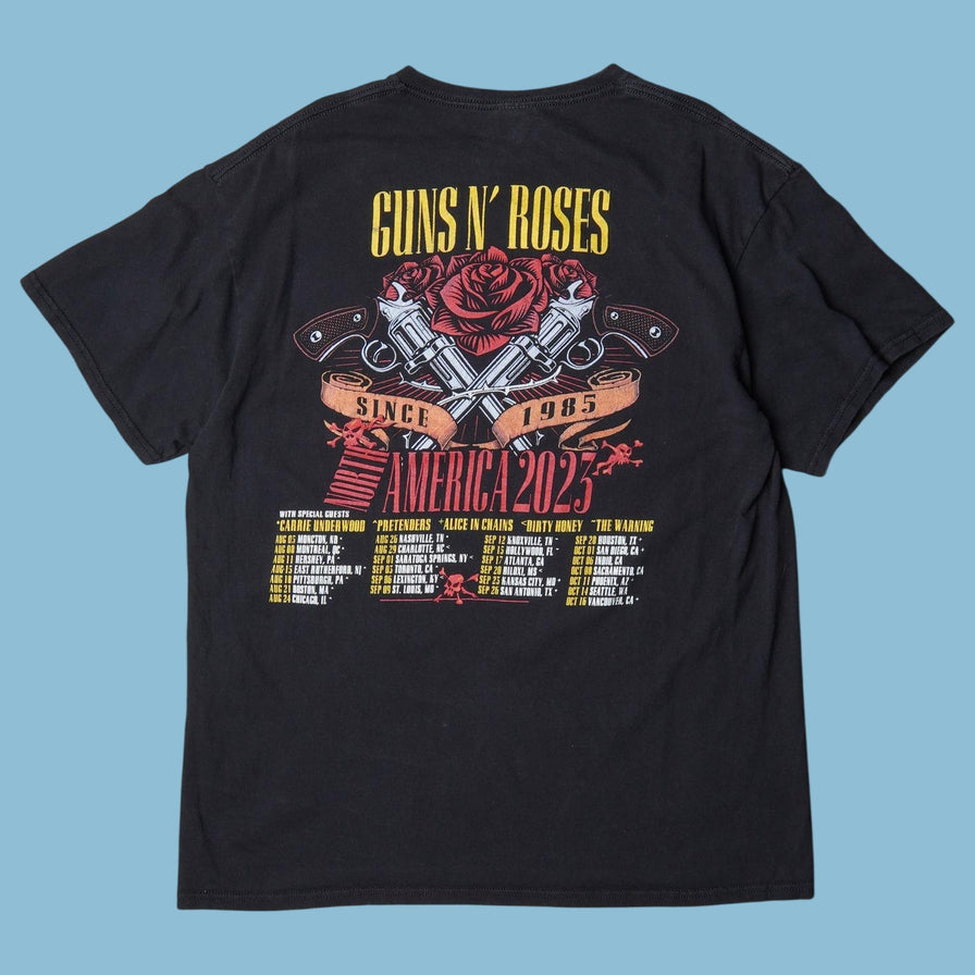 Guns N' Roses 2023 North America Tour T-Shirt - L