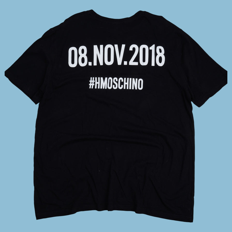Vintage Moschino x H&M Crew 2018 T-Shirt - L - NFF Vintage