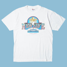 Vintage Hanes 2000s New Life Millennium T-Shirt - M