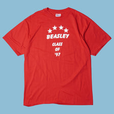 Vintage Hanes 90s Beasley Class of '97 T-Shirt - L