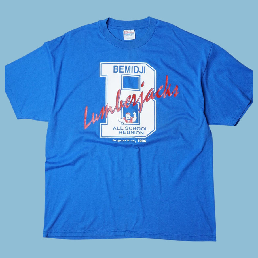 Vintage Hanes 90s Bemidji Lumberjacks T-Shirt - XL