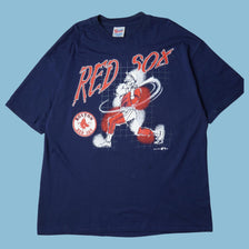 Vintage Hanes 90s Boston Red Sox Graphic T-Shirt - XL