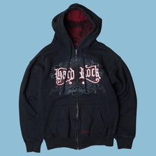 Vintage Hard Rock Cafe 2000s Zip Hoodie - S
