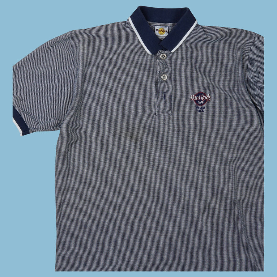 Vintage Hard Rock Cafe Guam USA Poloshirt - M
