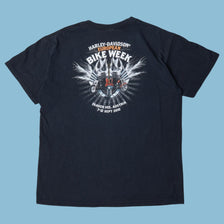 Vintage Harley Davidson 2000s American Legend Eagle T-Shirt - M