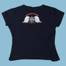 Vintage Harley Davidson 2000s Eagle Rhinestone T-Shirt - S