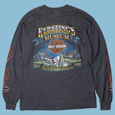 Vintage Harley Davidson 2000s Flame Eagle Longsleeve - L