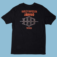 Vintage Harley Davidson 2000s Flame Graphic T-Shirt - XL