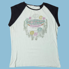 Vintage Harley Davidson 2000s Floral T-Shirt - M