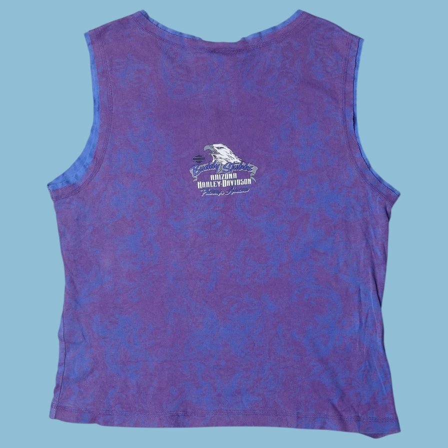 Vintage Harley Davidson 2000s Heart Tank Top - 2XL