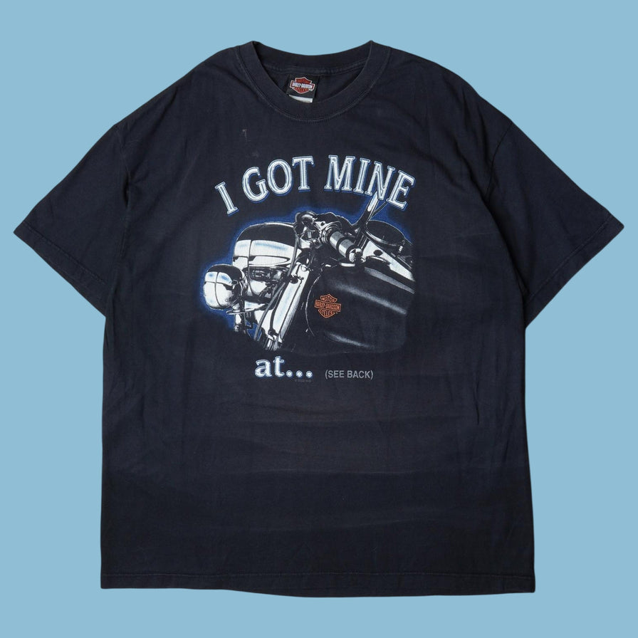 Vintage Harley Davidson 2000s I Got Mine T-Shirt - XL