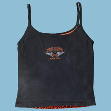 Vintage Harley Davidson 2000s Leopard Print Top - M