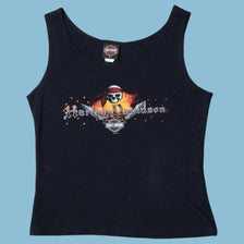 Vintage Harley Davidson 2000s Pirate Skull Tank Top - L