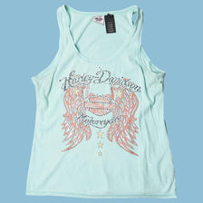 Vintage Harley Davidson 2000s Strass Tank Top - 2XL
