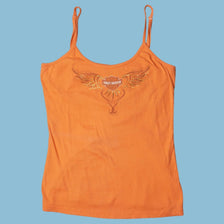 Vintage Harley Davidson 2000s Strass Top - L