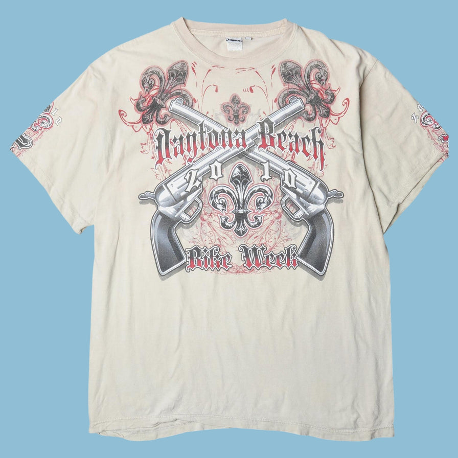 Vintage Harley Davidson 2010s Daytona Beach Bike Week T-Shirt - L