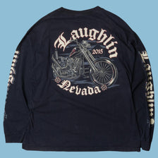 Vintage Harley Davidson 2010s Laughlin Nevada Longsleeve - XL
