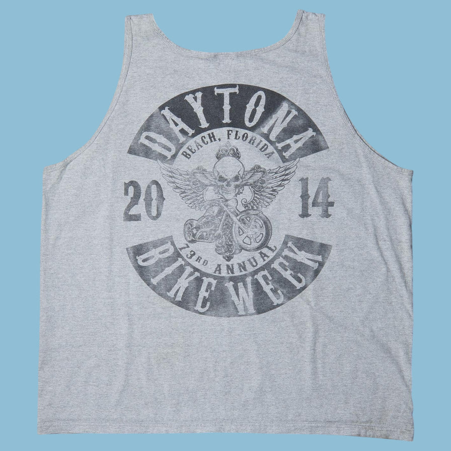 Vintage Harley Davidson 2014 Daytona Bike Week Tank Top - XL