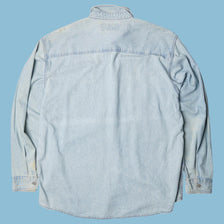 Vintage Harley Davidson 90s Denim Hemd - XL