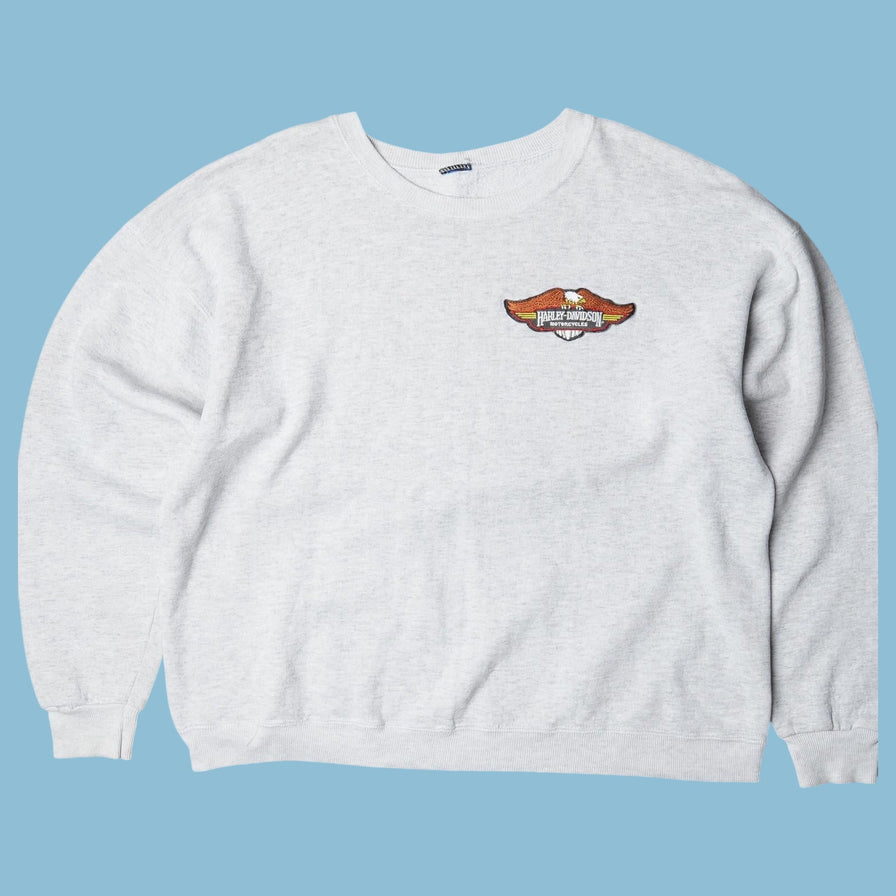 Vintage Harley Davidson 90s Eagle Sweater - XL