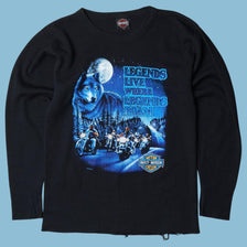 Vintage Harley Davidson 90s Legends Live Longsleeve - L