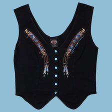 Vintage 90s Harley Davidson American Weste Shirt - M