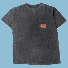 Vintage Harley Davidson 90s Pocket T-Shirt - XL