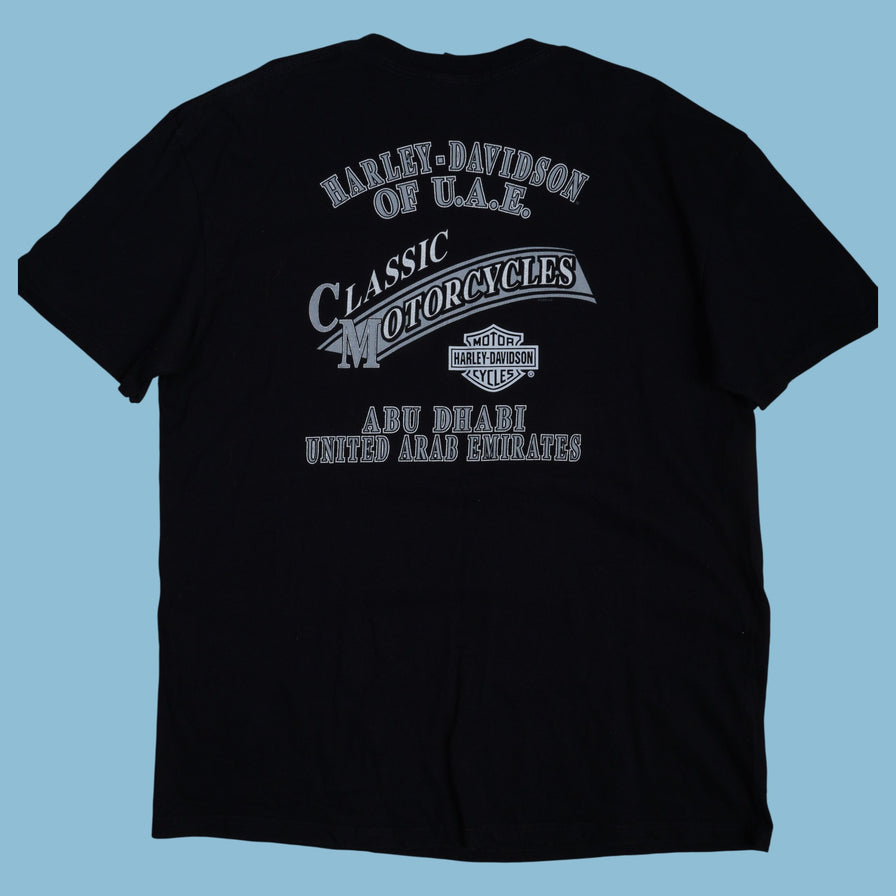 Vintage Harley Davidson Abu Dhabi 2009 T-Shirt - XL - NFF Vintage