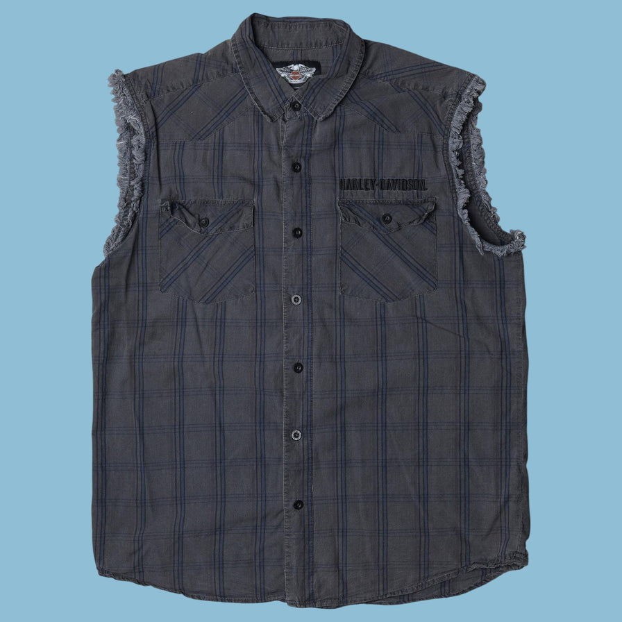 Vintage Harley Davidson Sleeveless Shirt - XL