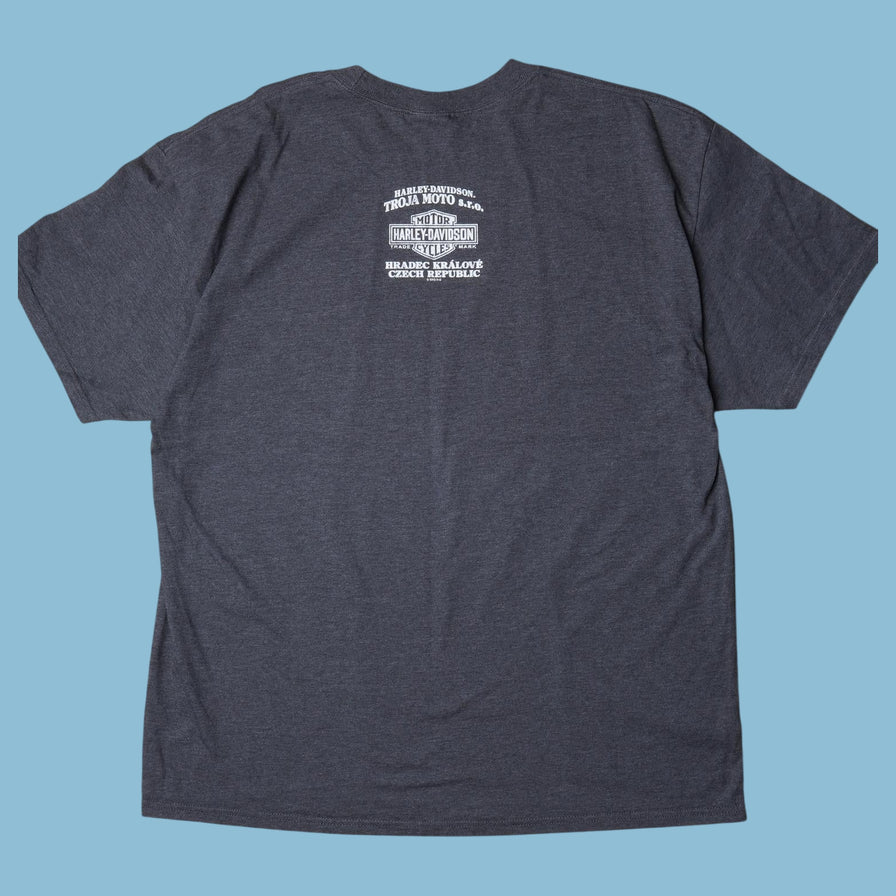 Vintage Harley Davidson Bad As Can Be Skull T-Shirt - XL